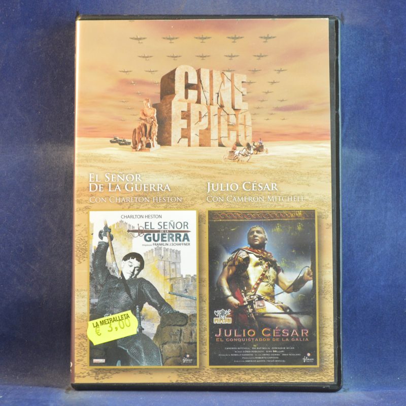 EL SEÑOR DE LA GUERRA / JULIO CÉSAR - DVD