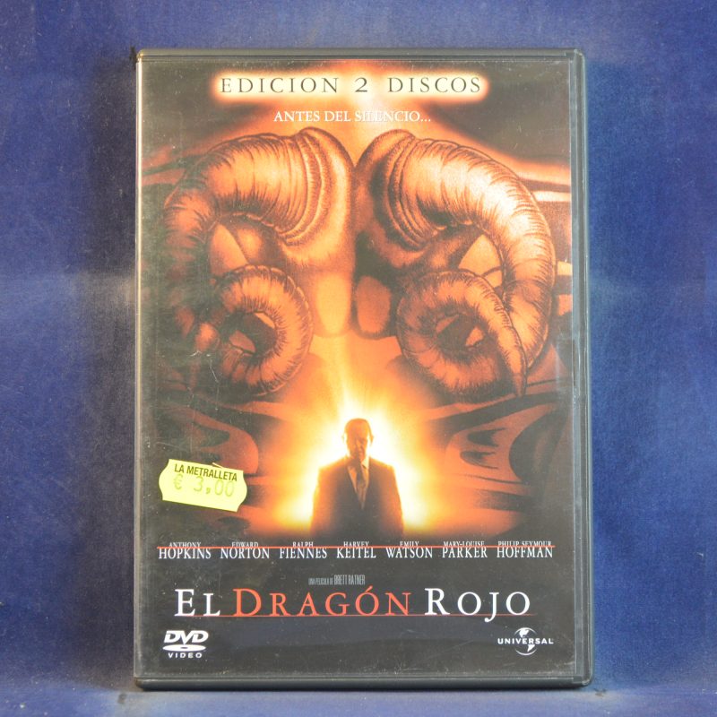 EL DRAGÓN ROJO - 2 DVD