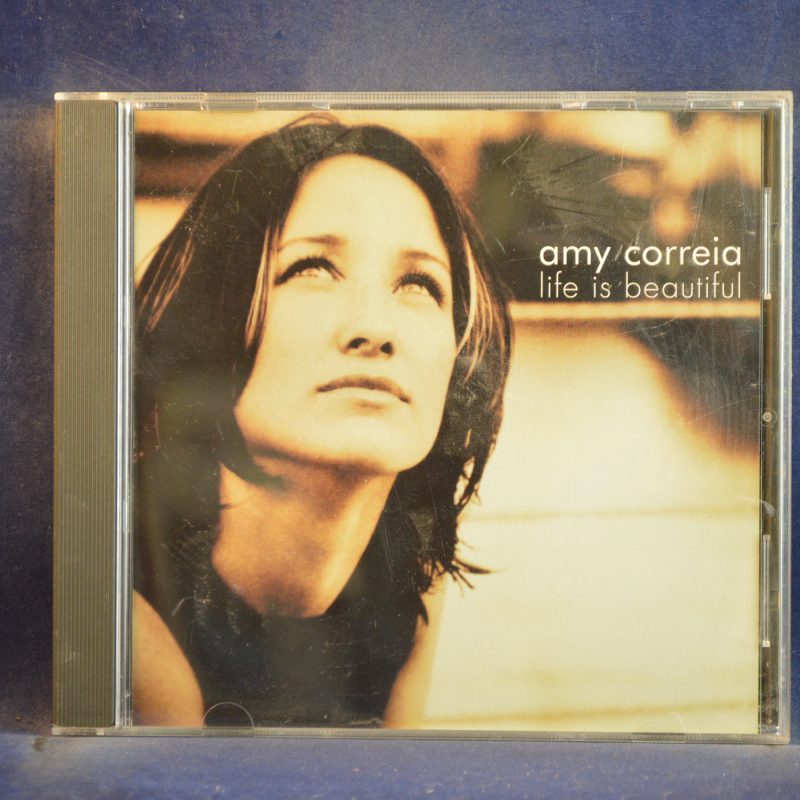 AMY CORREIA - LIFE IS BEAUTIFUL - CD SINGLE PROMO