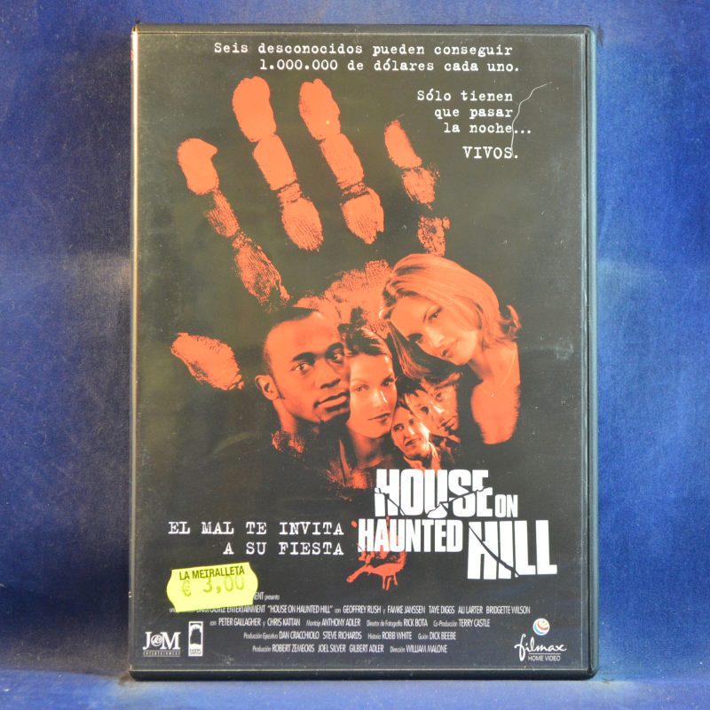 HOUSE ON HAUNTED HILL - DVD