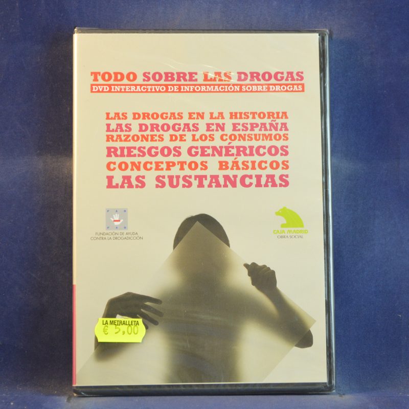 TODO SOBRE LAS DROGAS ( DVD INTERACTIVO DE INFORMACIÓN SOBRE DROGAS ) - DVD