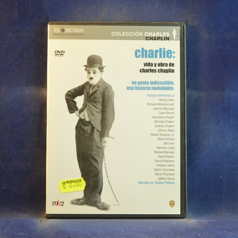 CHARLIE: VIDA Y OBRA DE CHARLES CHAPLIN - DVD CAJA FINA