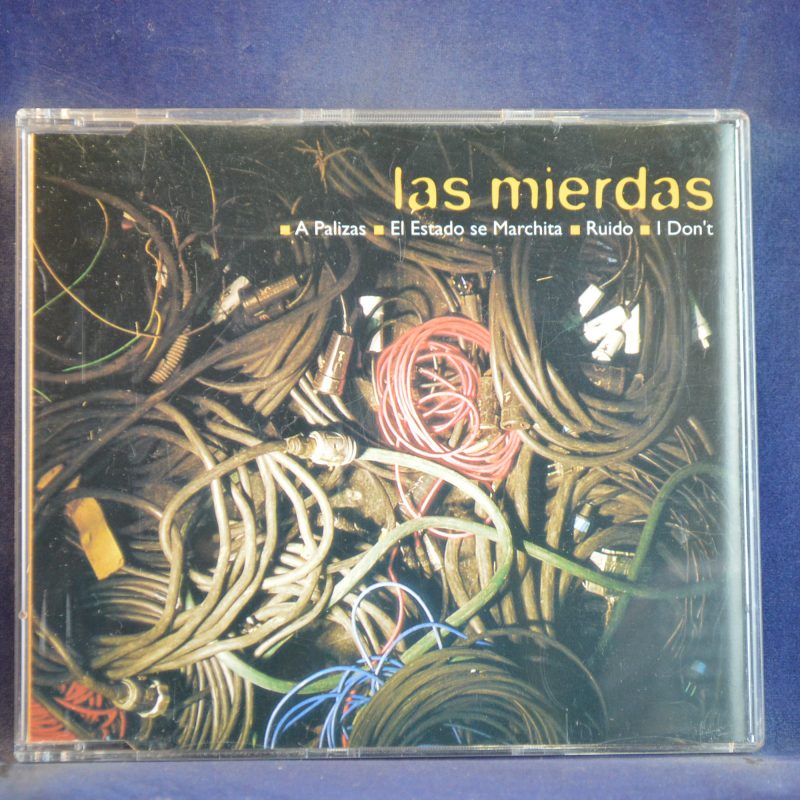 LAS MIERDAS - A PALIZAS - EL ESTADO SE MARCHITA - RUIDO - I DON'T - CD SINGLE PROMO