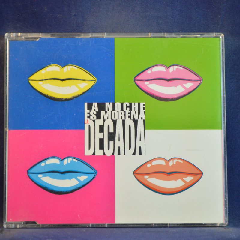LA DÉCADA PRODIGIOSA - LA NOCHE ES MORENA - CD SINGLE PROMO