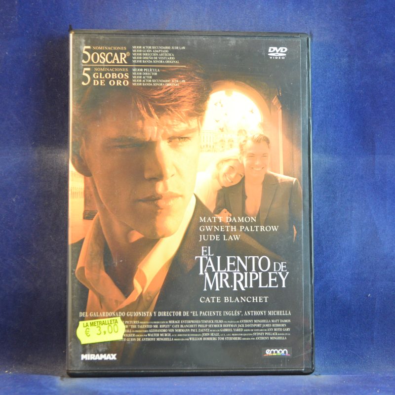 EL TALENTO DE MR. RIPLEY - DVD