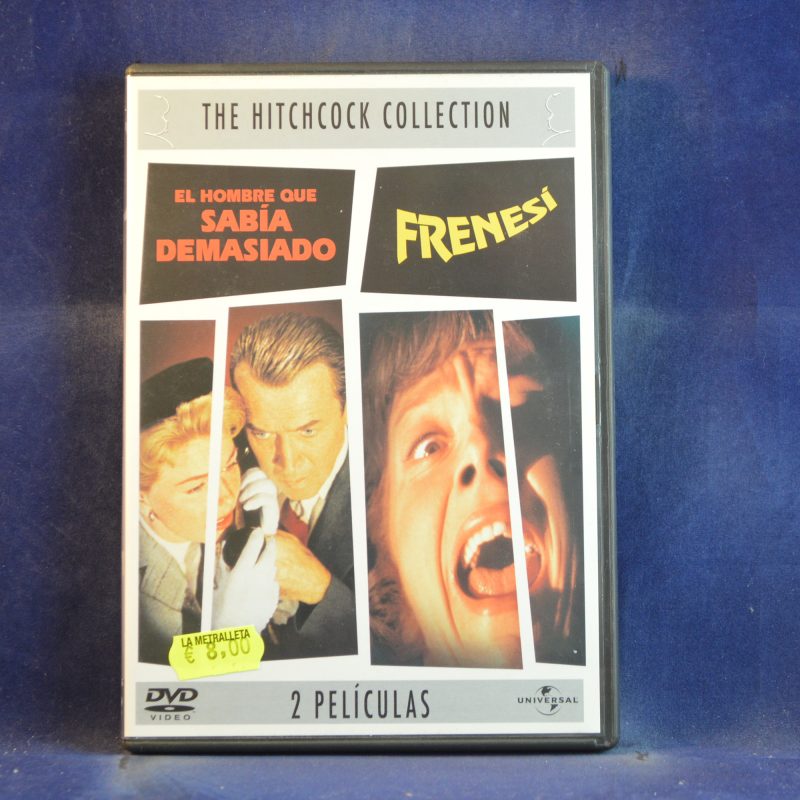EL HOMBRE QUE SABÍA DEMASIADO /  FRENESÍ - 2 DVD