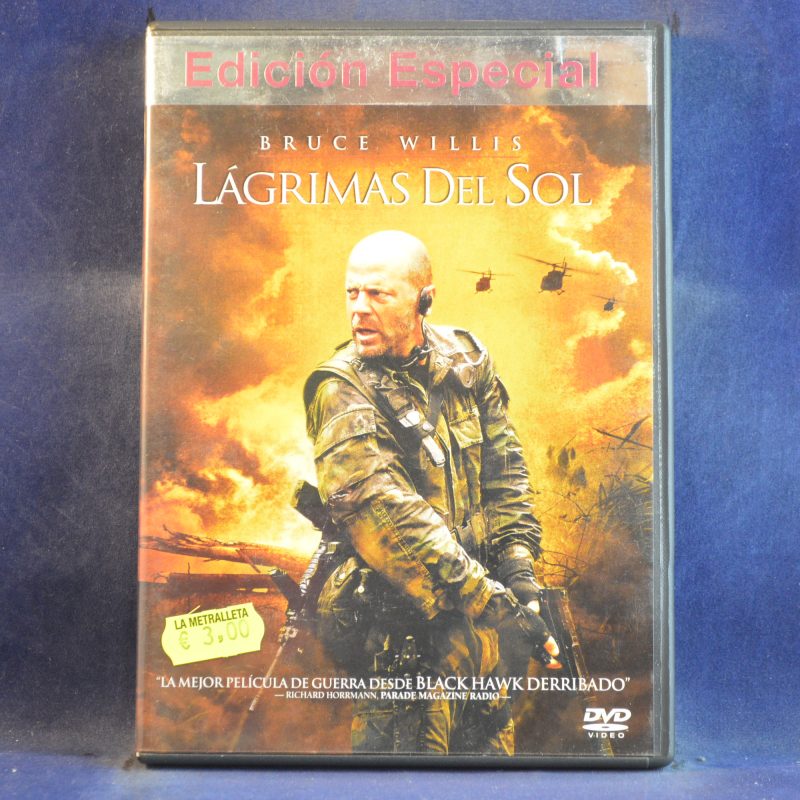 LÁGRIMAS DEL SOL - DVD