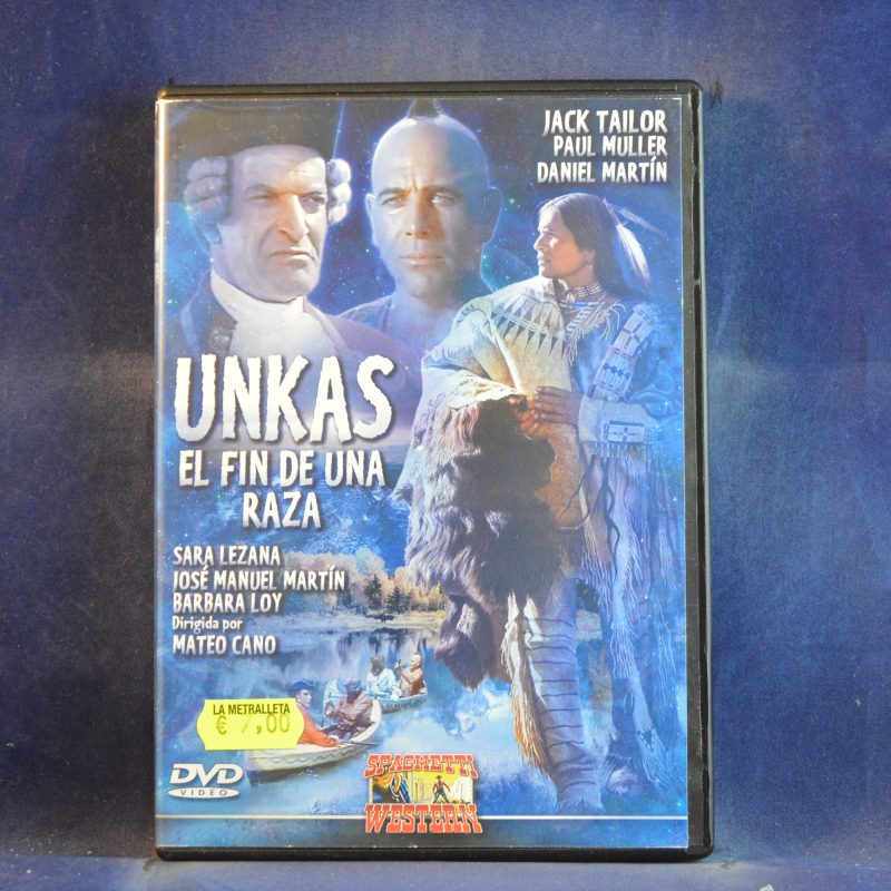 UNKAS EL FIN DE UNA RAZA - DVD