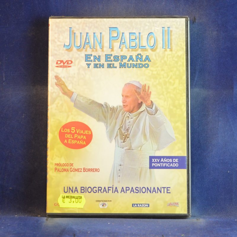 JUAN PABLO II EN ESPAÑA Y EN EL MUNDO - DVD