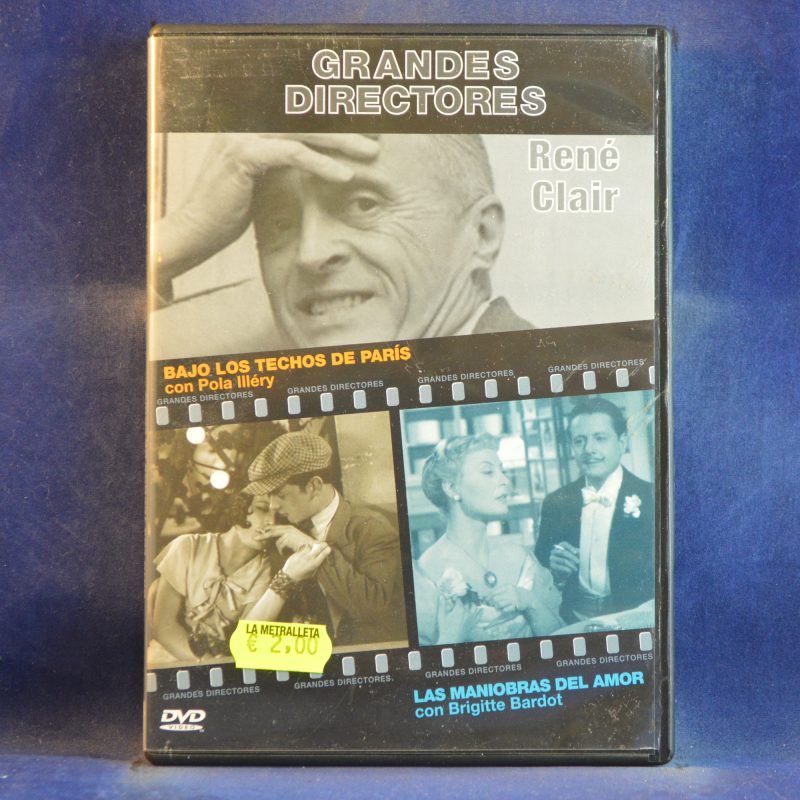 RENÉ CLAIR - BAJO LOS TECHOS DE PARÍS / LAS MANIOBRAS DEL AMOR - DVD