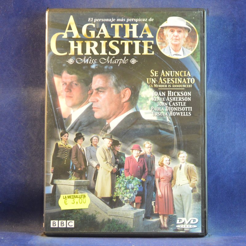 AGATHA CHRISTIE - SE ANUNCIA UN ASESINATO - DVD