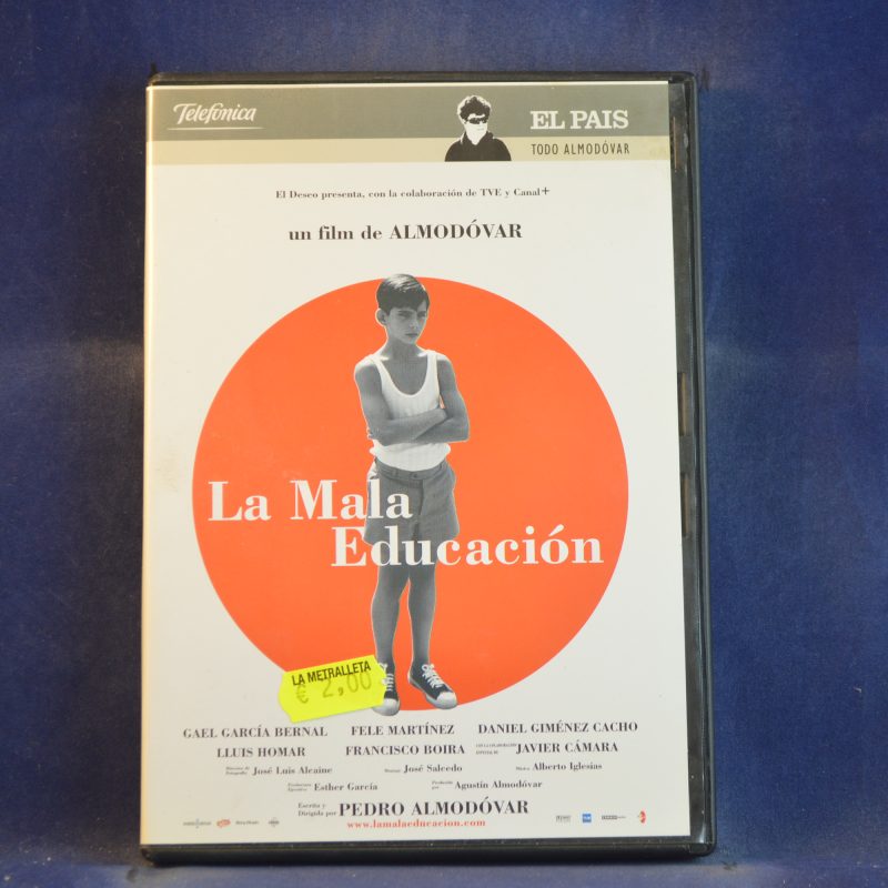 LA MALA EDUCACIÓN - DVD