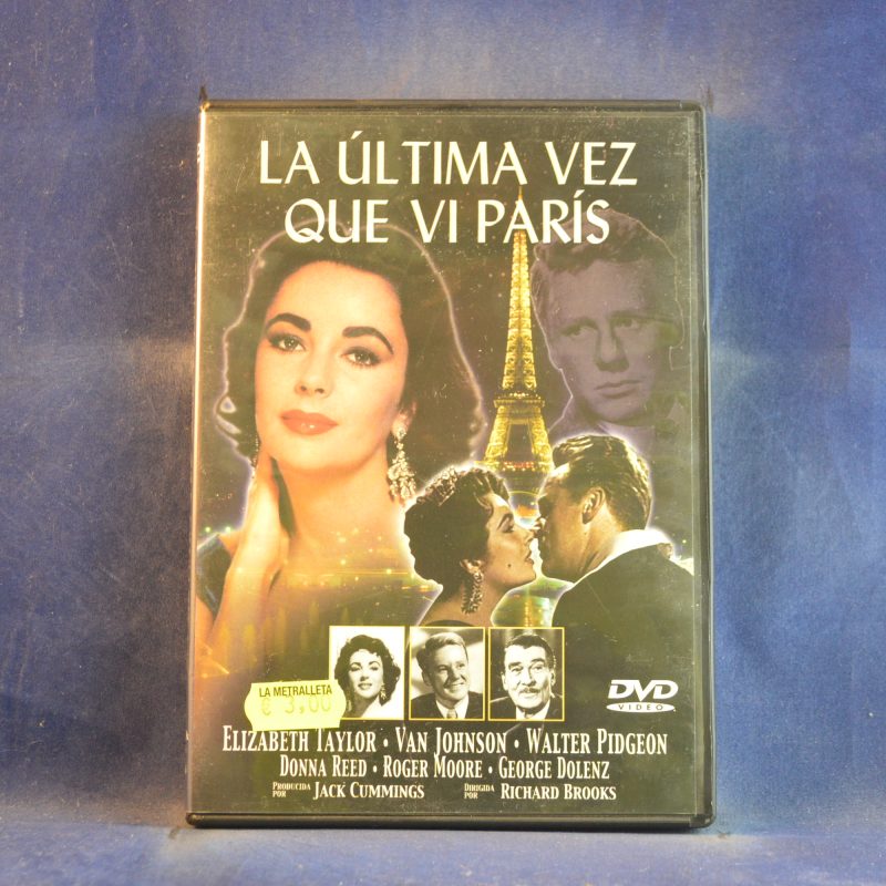 LA ÚLTIMA VEZ QUE VI PARÍS - DVD
