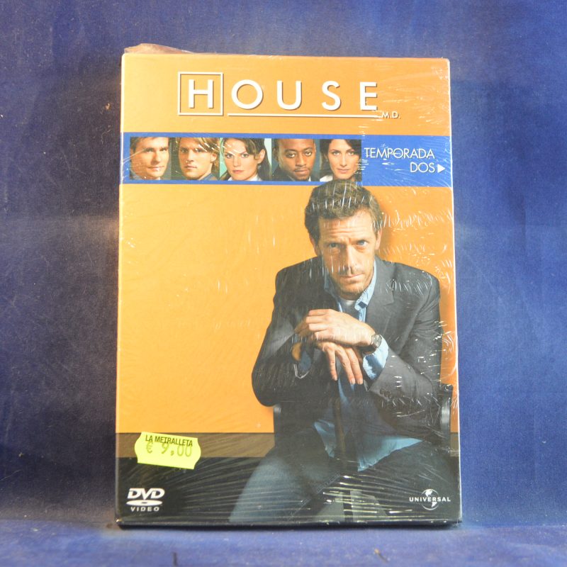 HOUSE - TEMPORADA DOS - 6 DVD
