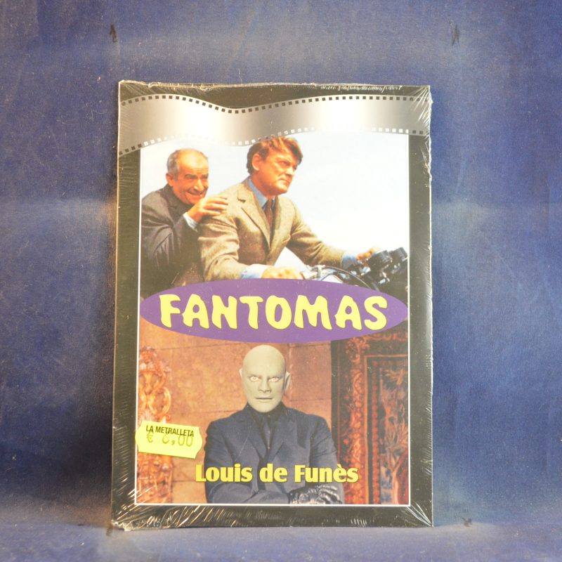 FANTOMAS - DVD CARÁTULA DE CARTÓN