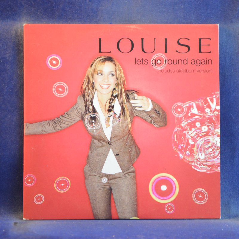 LOUISE - LET'S GO ROUND AGAIN - CD SINGLE PROMO