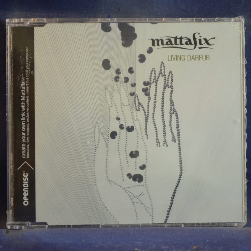 MATTAFIX - LIVING DARFUR - CD SINGLE PROMO