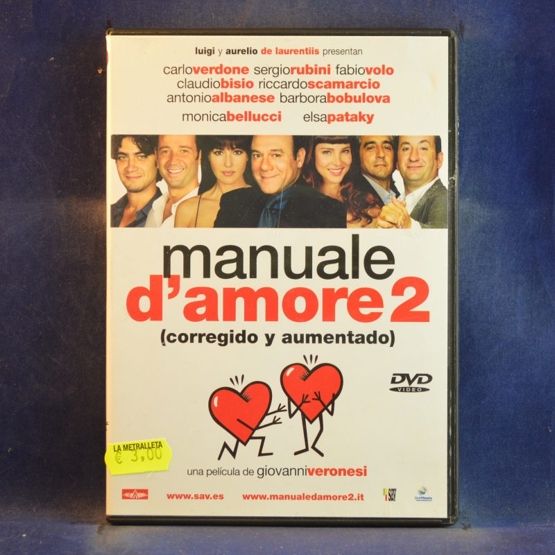 MANUALE D´AMORE 2 ( CORREGIDO Y AUMENTADO ) - DVD