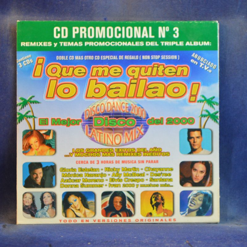 VARIOUS – ¡QUE ME QUITEN LO BAILAO! CD PROMOCIONAL Nº 3 - CD SINGLE PROMO
