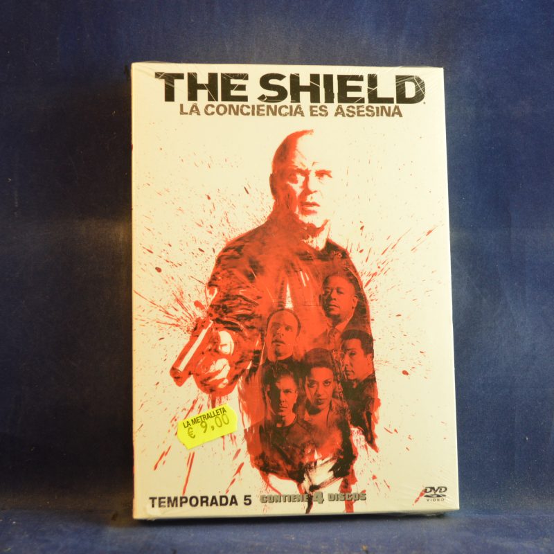 THE SHIELD - TEMPORADA 5 - 4 DVD