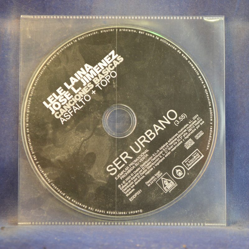 LELE LAINA, JOSÉ LUIS JIMÉNEZ - SER URBANO - CD SINGLE PROMO