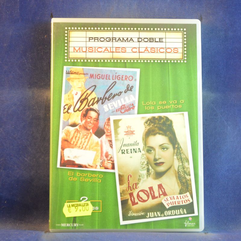 EL BARBERO DE SEVILLA / LOLA SE VA A LOS PUERTOS - DVD
