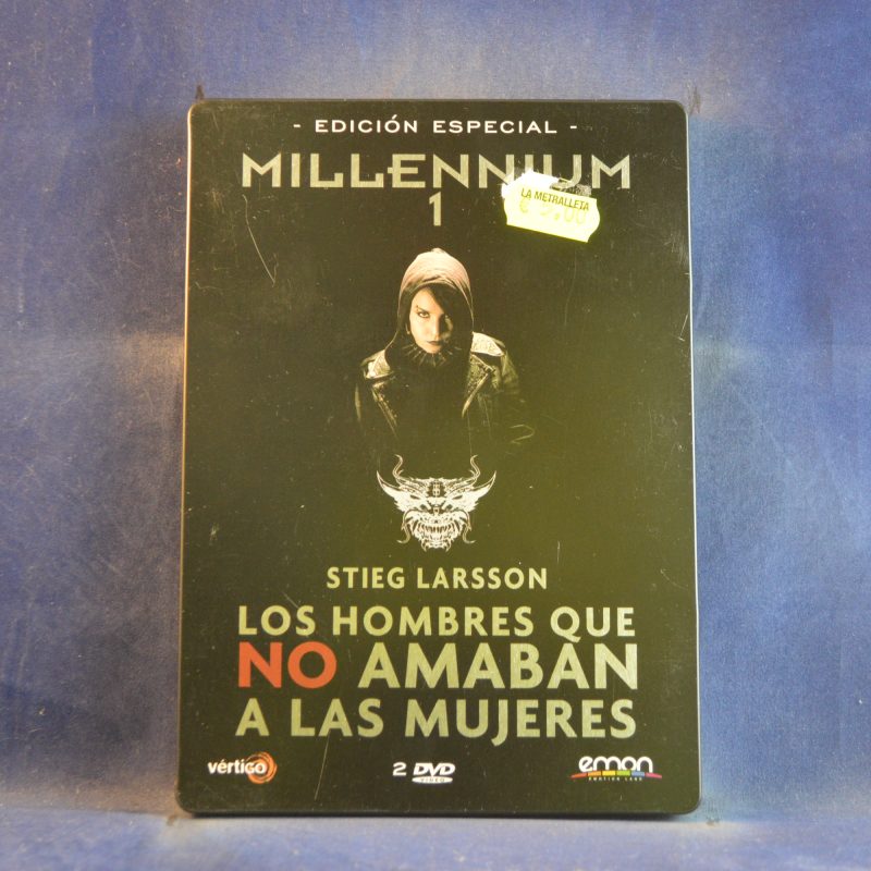 LOS HOMBRES QUE NO AMABAN A LAS MUJERES - 2 DVD ( CAJA METÁLICA )