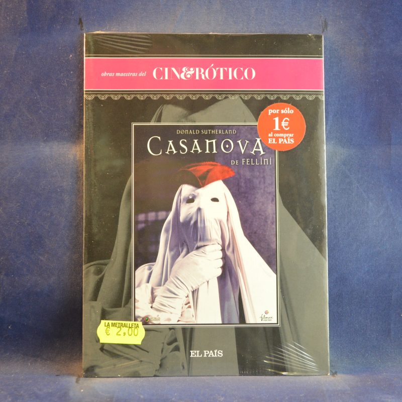 CASANOVA - DVD CARÁTULA DE CARTÓN