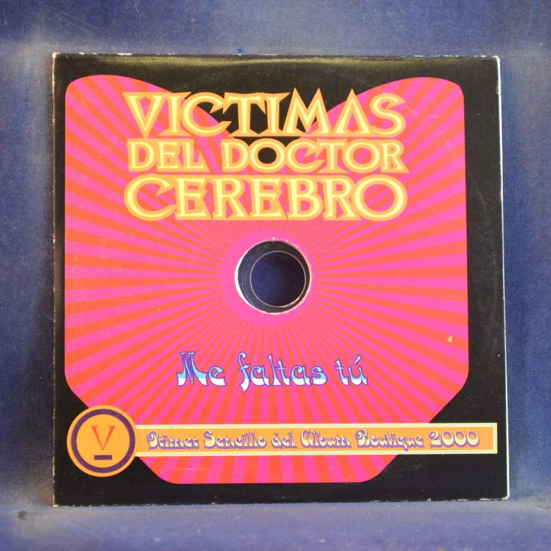 VICTIMAS DEL DOCTOR CEREBRO - ME FALTAS TÚ - CD SINGLE PROMO
