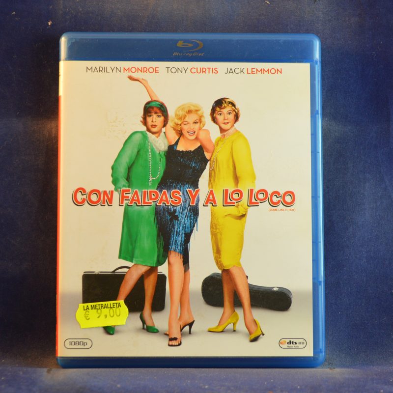 CON FALDAS Y A LO LOCO (SOME LIKE IT HOT) - BLU-RAY