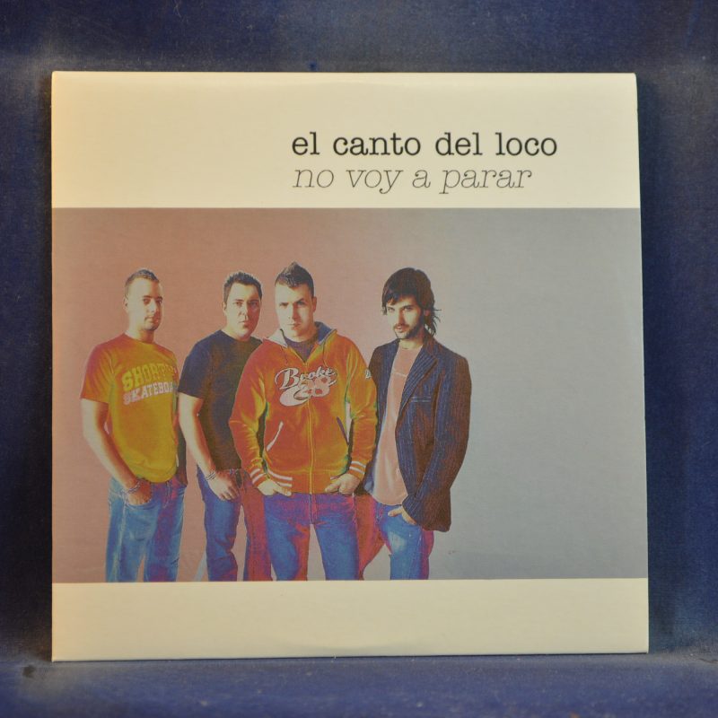 EL CANTO DEL LOCO - NO VOY A PARAR - CD SINGLE PROMO