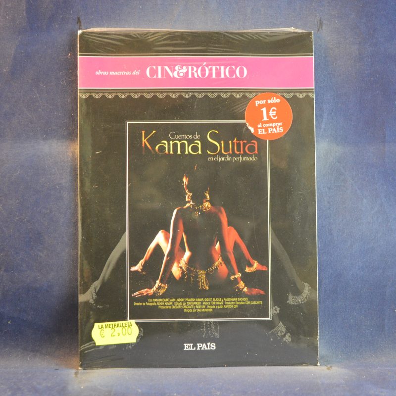CUENTOS DE KAMA SUTRA EN EL JARDÍN PERFUMADO - DVD CARÁTULA DE CARTÓN