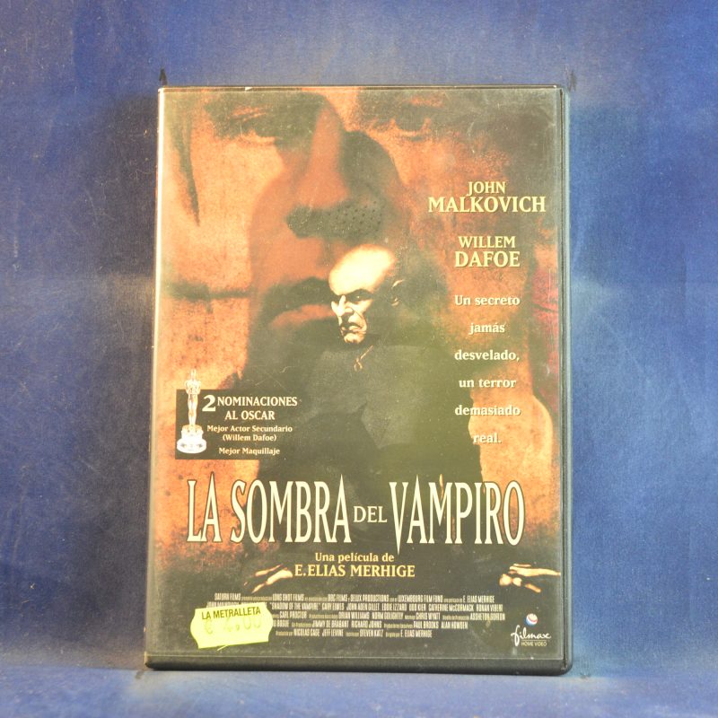 LA SOMBRA DEL VAMPIRO - DVD