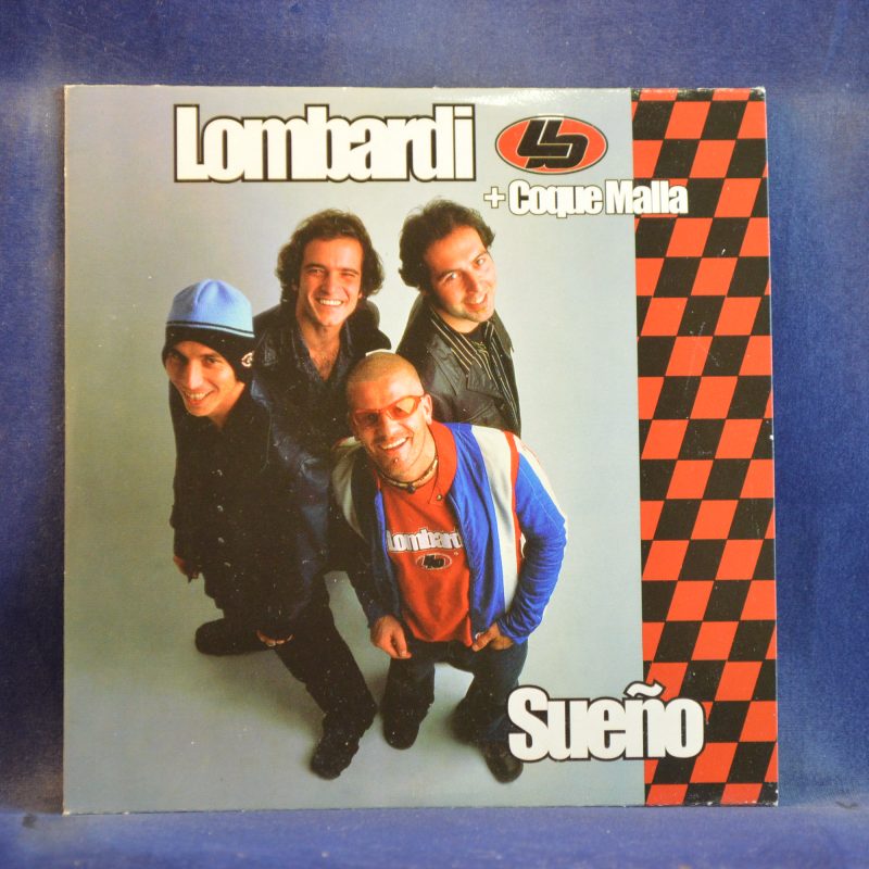 LOMBARDI FEATURING COQUE MALLA - SUEÑO - CD SINGLE PROMO
