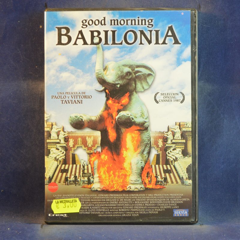 GOOD MORNING BABILONIA - DVD