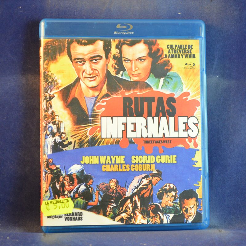 RUTAS INFERNALES (THREE FACES WEST) - BLU RAY
