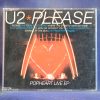 U2 - PLEASE (POPHEART LIVE EP) - CD SINGLE