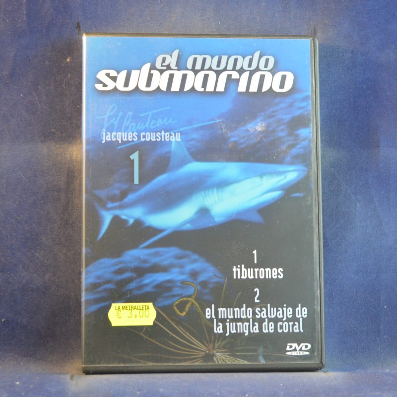 EL MUNDO SUBMARINO - 1 TIBURONES / 2 EL MUNDO SALVAJE DE LA JUNGLA DE CORAL - DVD