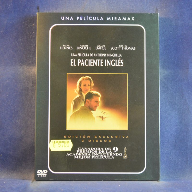 EL PACIENTE INGLÉS - 2 DVD
