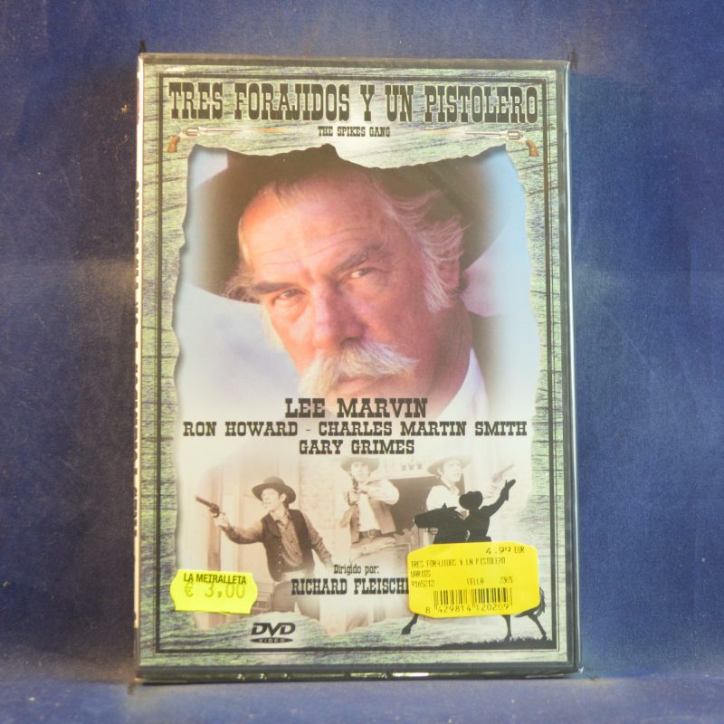 TRES FORAJIDOS Y UN PISTOLERO - DVD