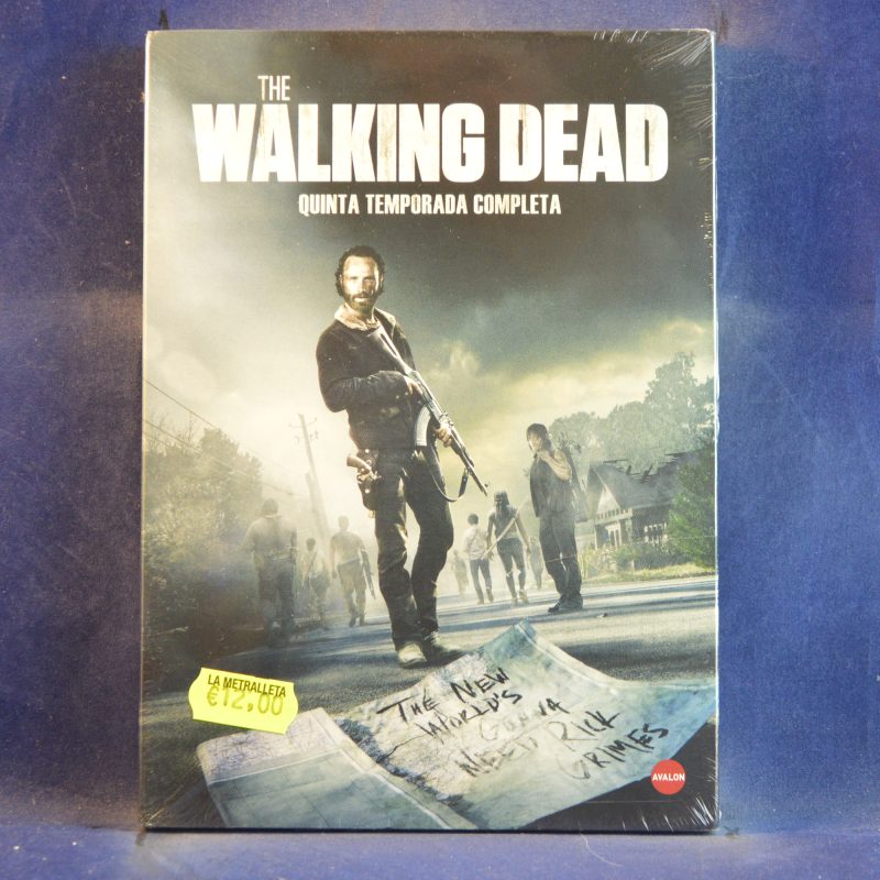 THE WALKING DEAD - QUINTA TEMPORADA COMPLETA - 4 DVD