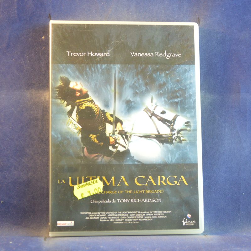 LA ULTIMA CARGA (THE CHARGE OF THE LIGHT BRIGADE) - DVD