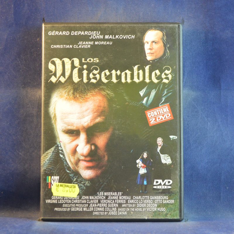 LOS MISERABLES - 2 DVD