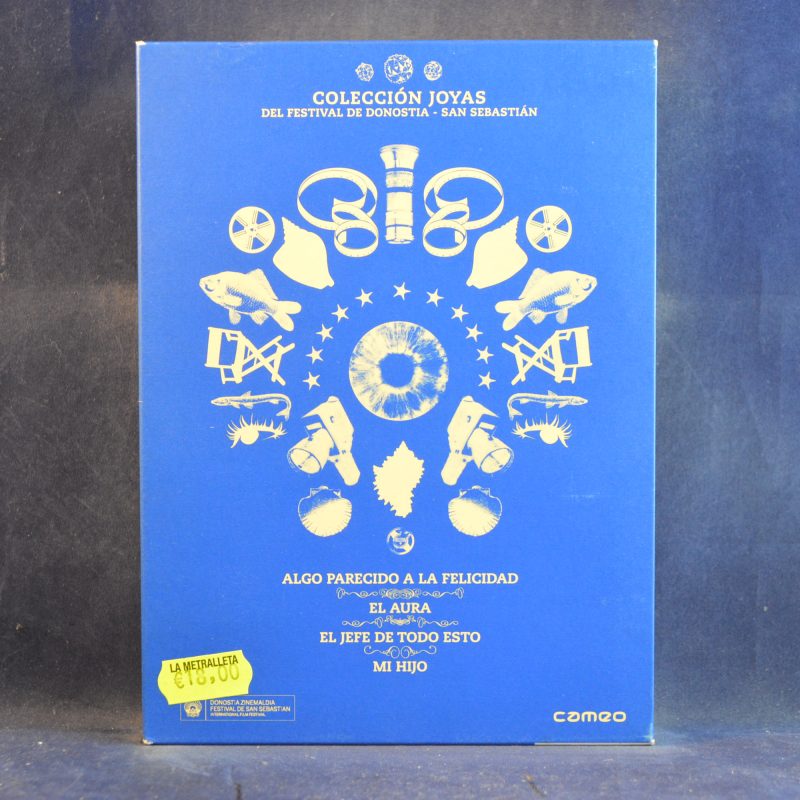 COLECCIÓN JOYAS - ALGO PARECIDO A LA FELICIDAD / EL AURORA / EL JEFE DE TODO ESTO / MI HIJO - 5 DVD