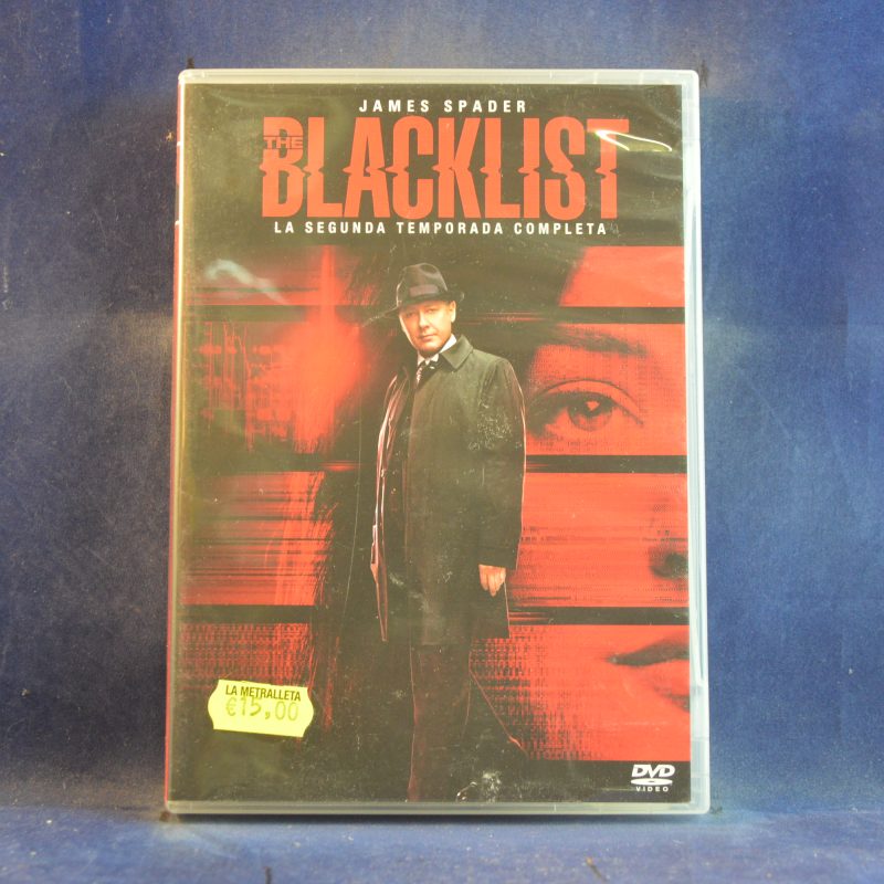 BLACKLIST - SEGUNDA TEMPORADA COMPLETA - 5 DVD