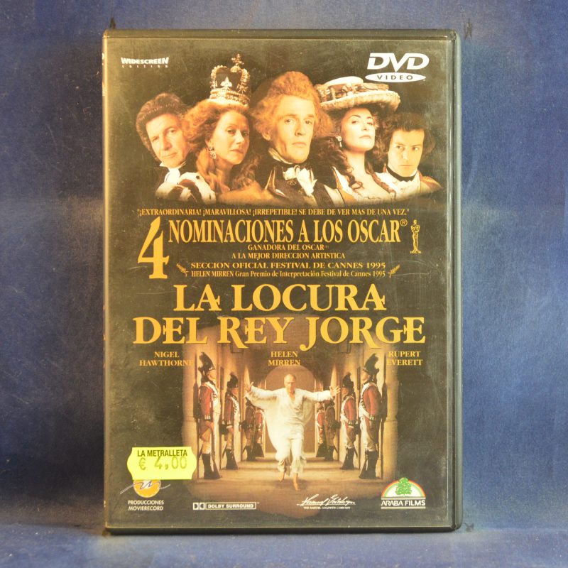 LA LOCURA DEL REY JORGE - DVD
