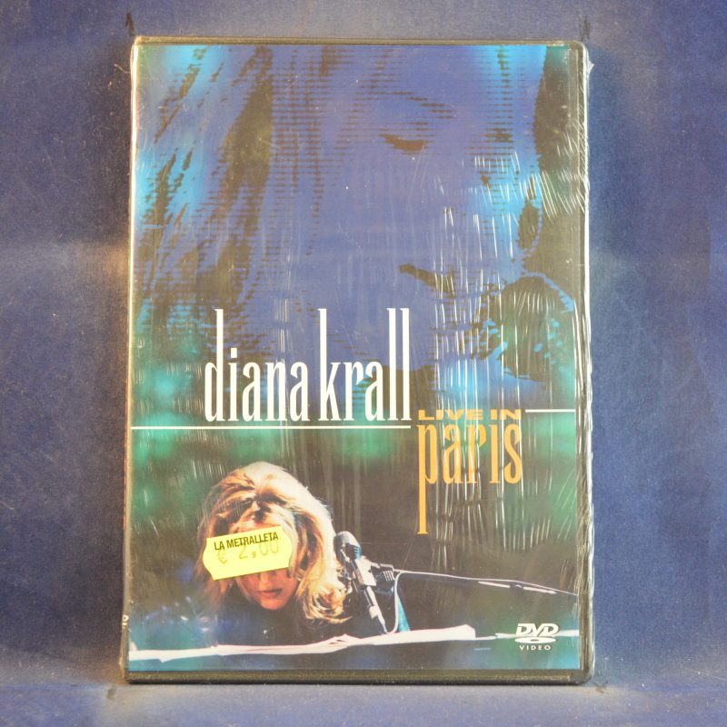 DIANA KRALL LIVE IN PARIS - DVD CAJA FINA