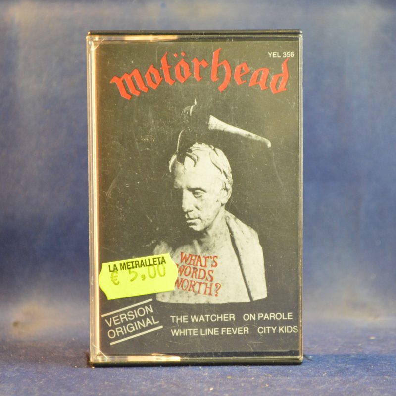 MOTÖRHEAD - WHAT'S WORDS WORTH? - CASETES