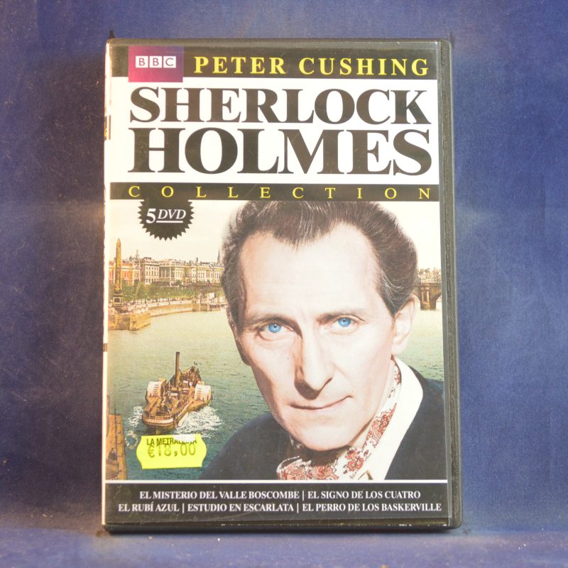 SHERLOCK HOLMES COLLECTION - EL MISTERIO DEL VALLE BOSCOMBE / EL SIGNO DE LOS CUATRO / EL RUBÍ AZUL / ESTUDIO EN ESCARLATA / EL PERRO DE LOS BASKERVILLE - 5 DVD (DVD-R)