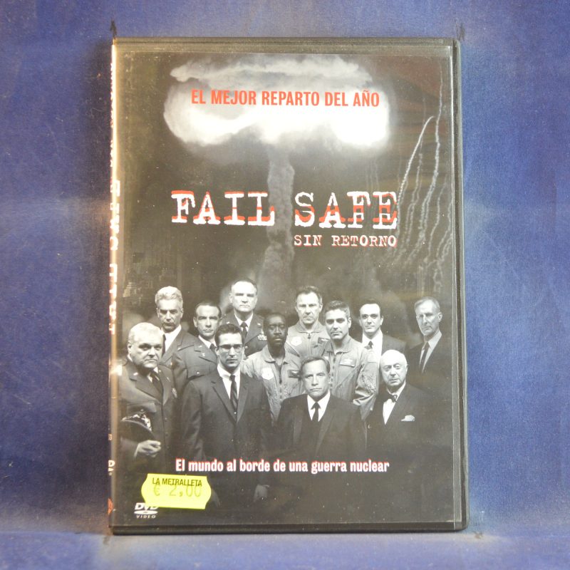 FAIL SAFE SIN RETORNO - DVD CAJA FINA